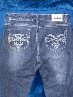 Women's Dark Blue Washed Jeans